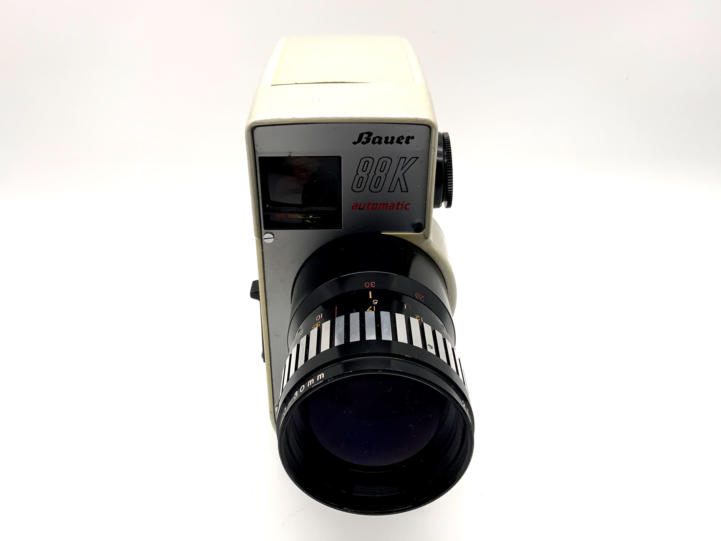 Bauer 88K automatic Filmkamera mit Vario 1:1.8/10-30mm Doppel 8mm Schmalfilm
