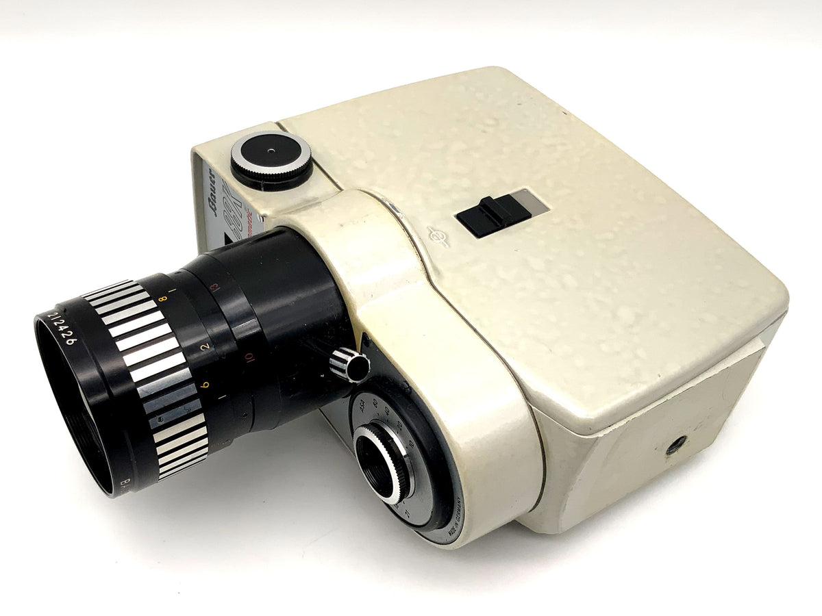 Bauer 88K automatic film camera with Vario 1:1.8/10-30mm double 8mm film