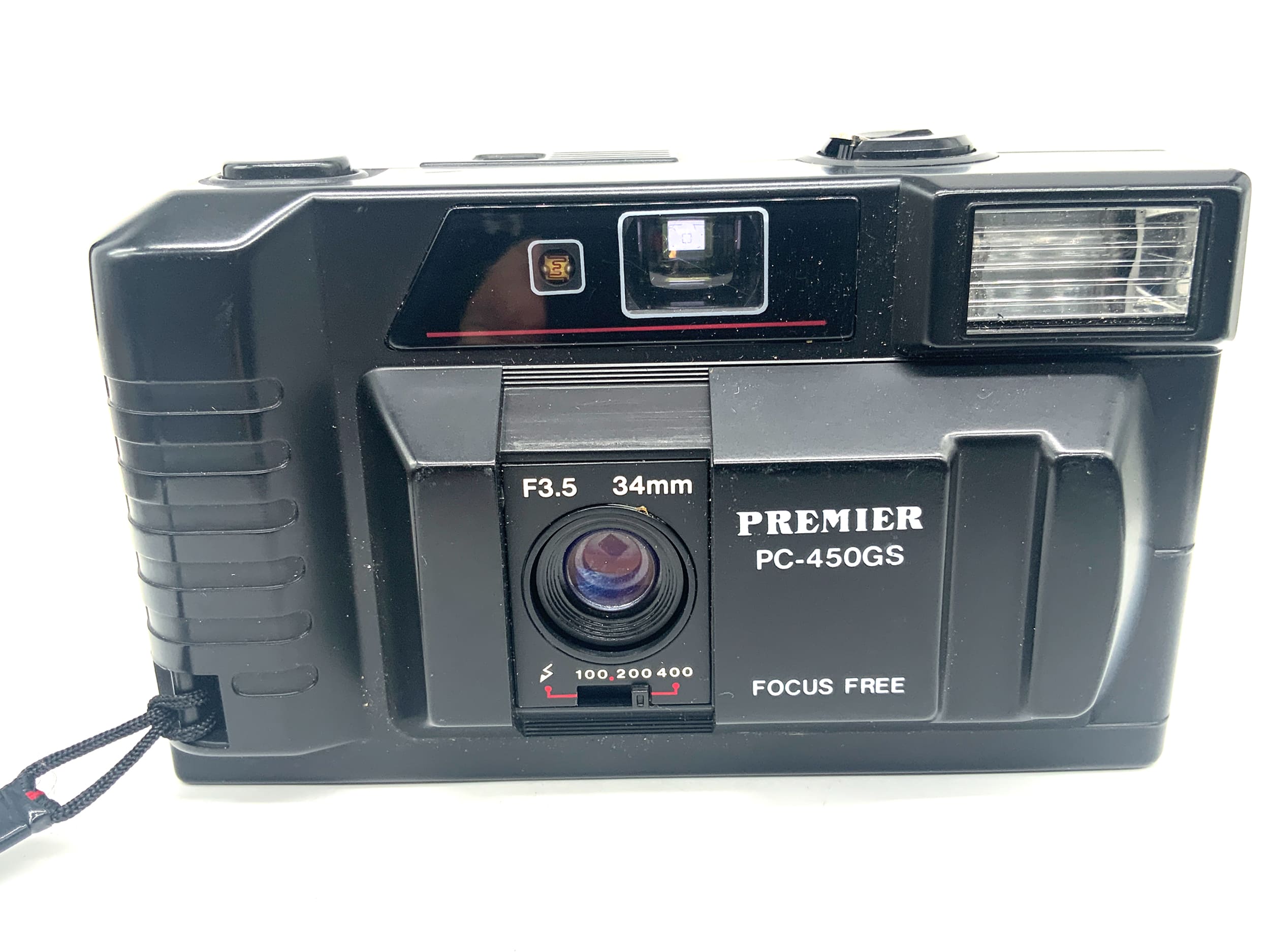 Premier PC-450GS Focus Free Point&Shoot mit F3.5 34mm Analogkamera