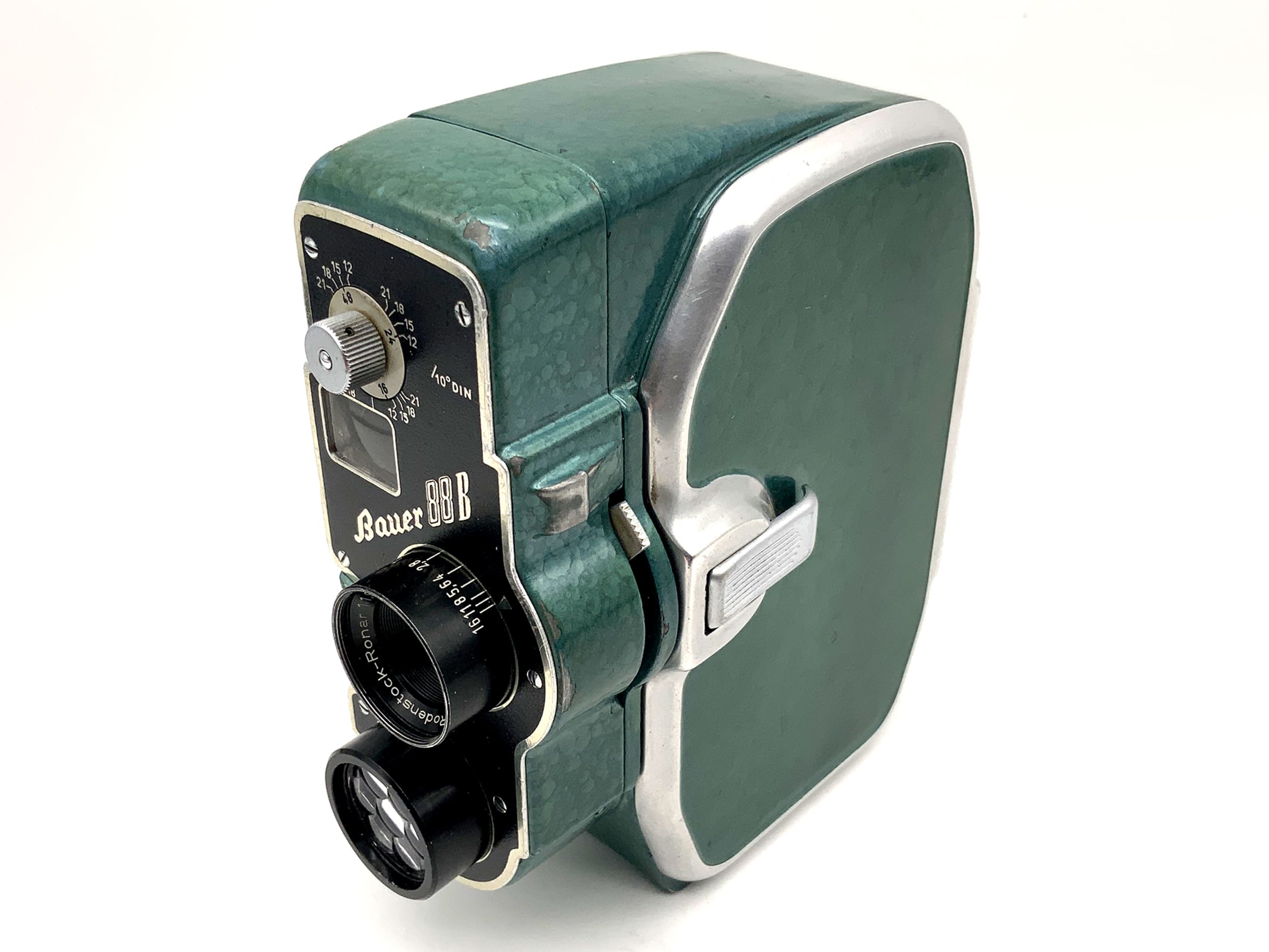 Bauer 88B Filmkamera mit Ronar 1:1.9 f=12,5mm red A Doppel 8mm Schmalfilm