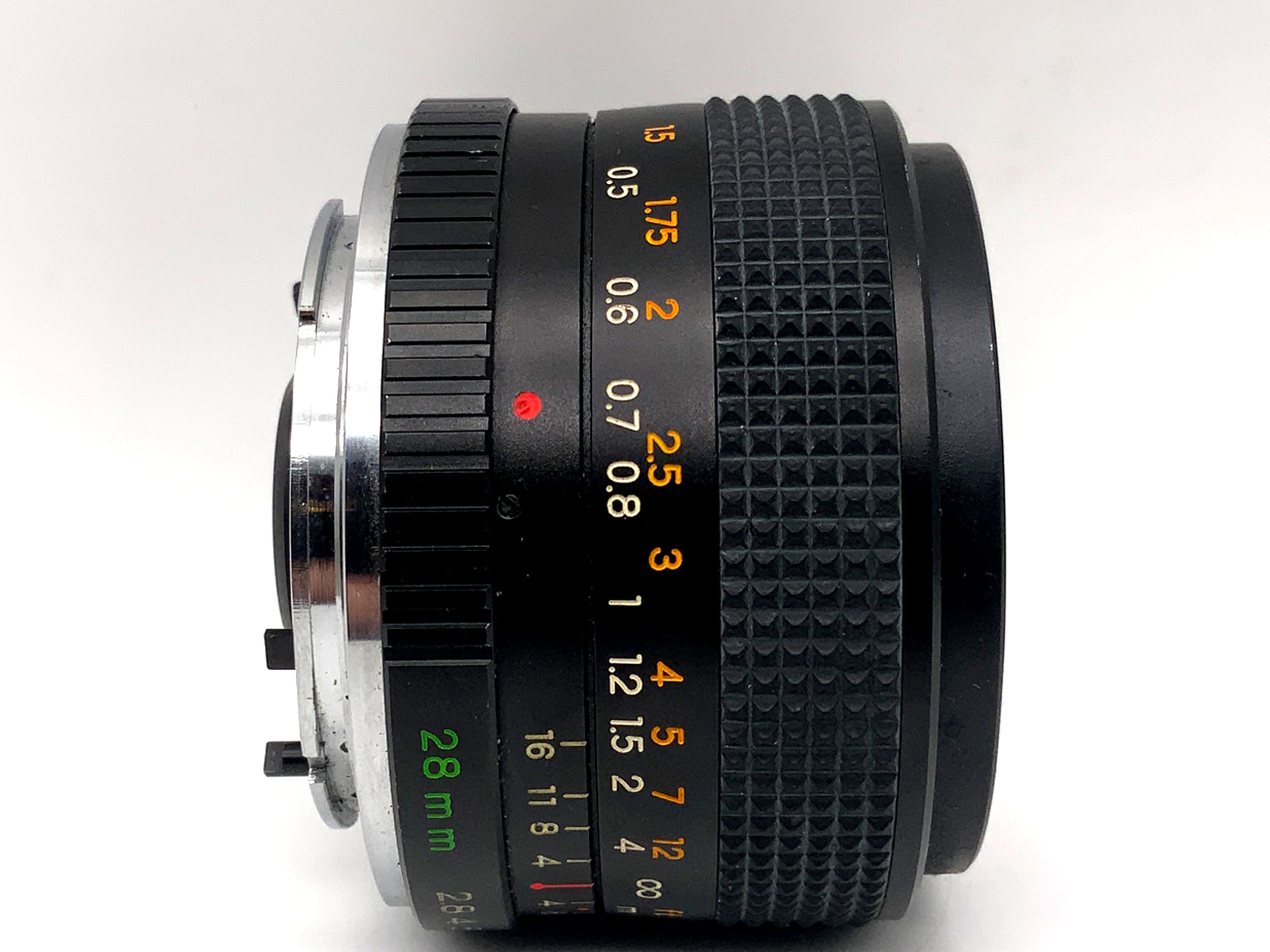 Yashica 28mm 1:2.8 Objektiv ML Festbrennweite (Yashica / Contax)