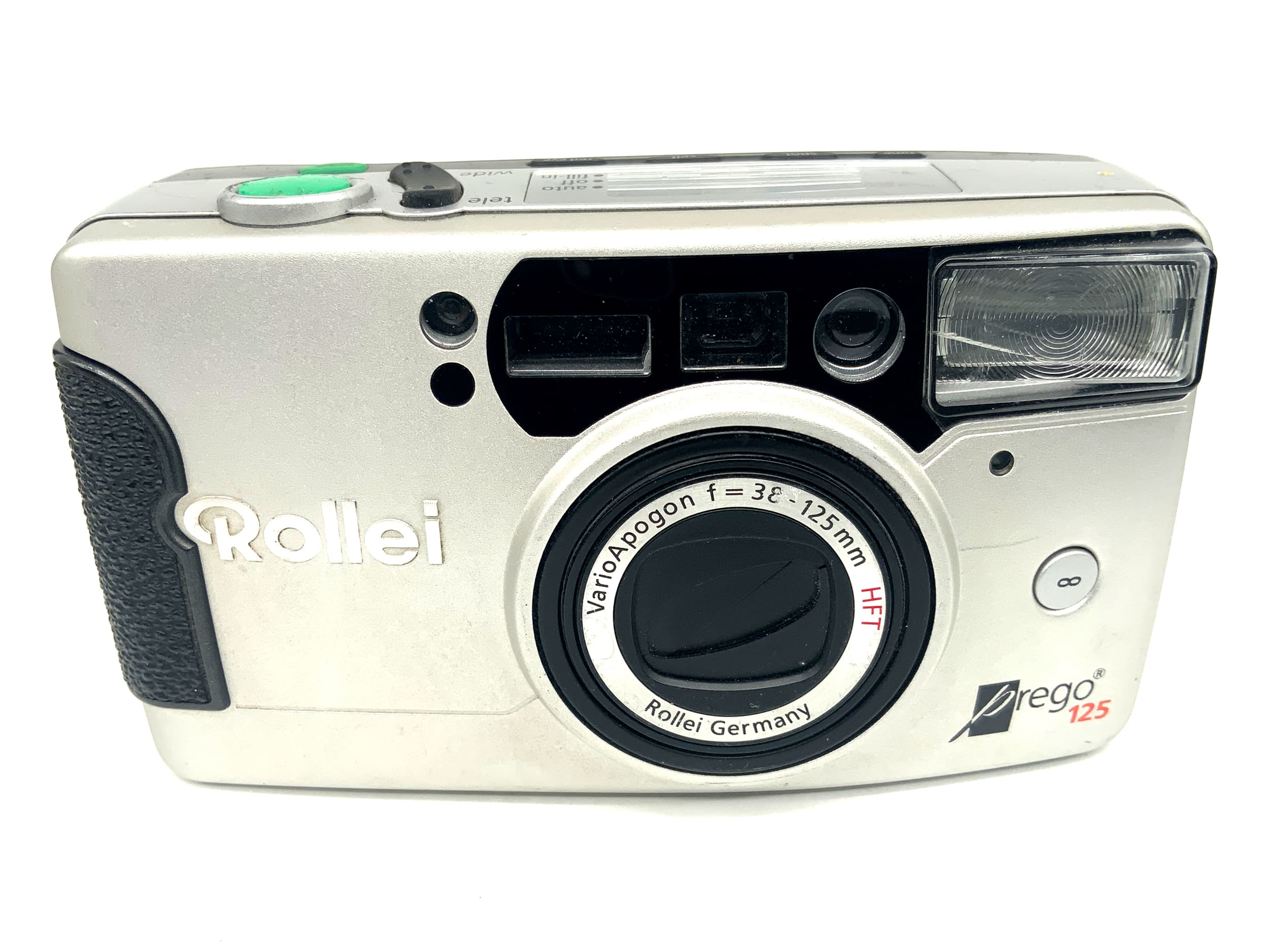 Rollei Prego 125 Point&Shoot mit 38-125mm Vario Apogon HFT Analogkamera