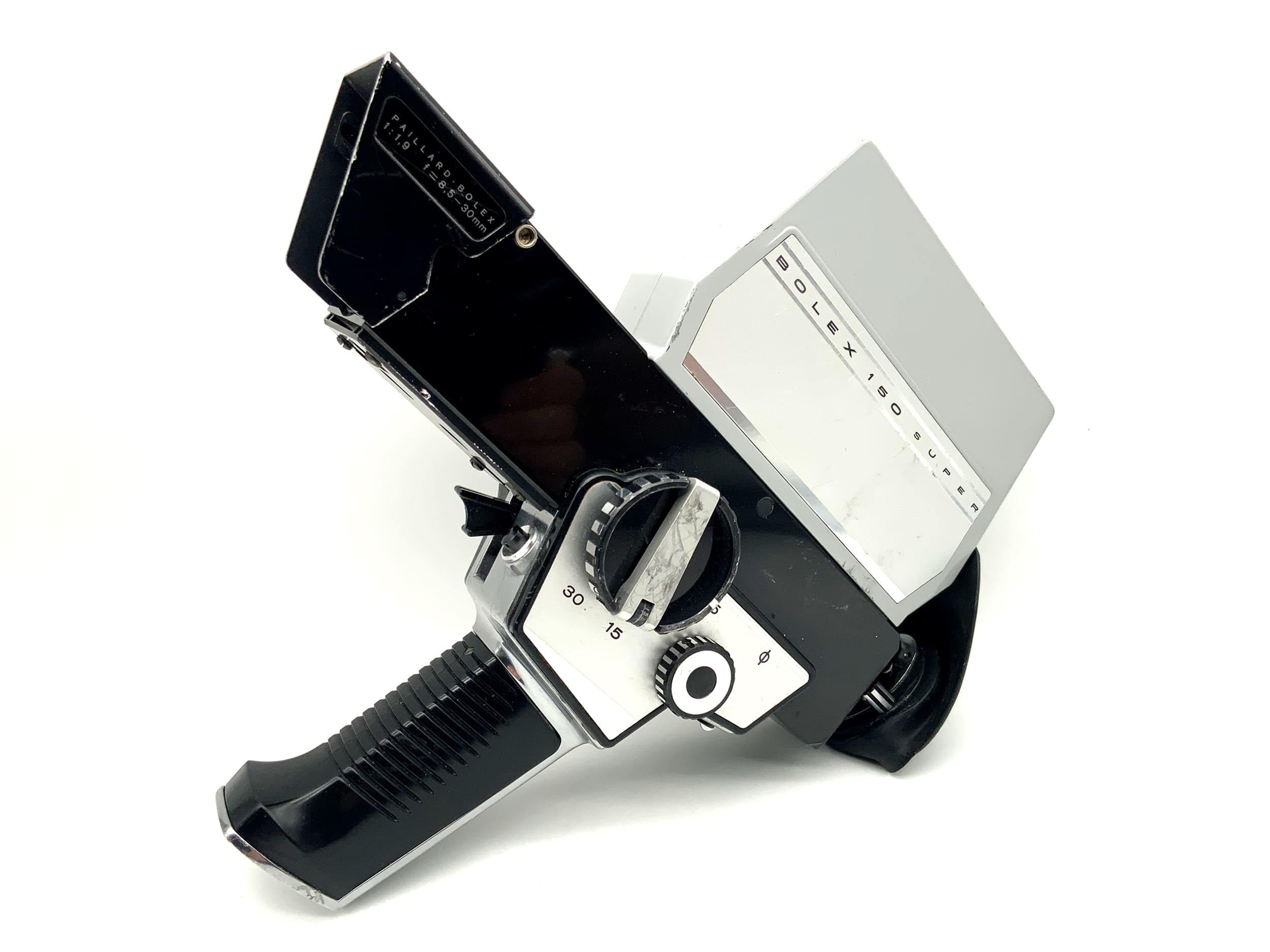 Bolex Paillard 150 Super Filmkamera mit 1:1.9 f=8.5-30mm Super 8 Schmalfilm