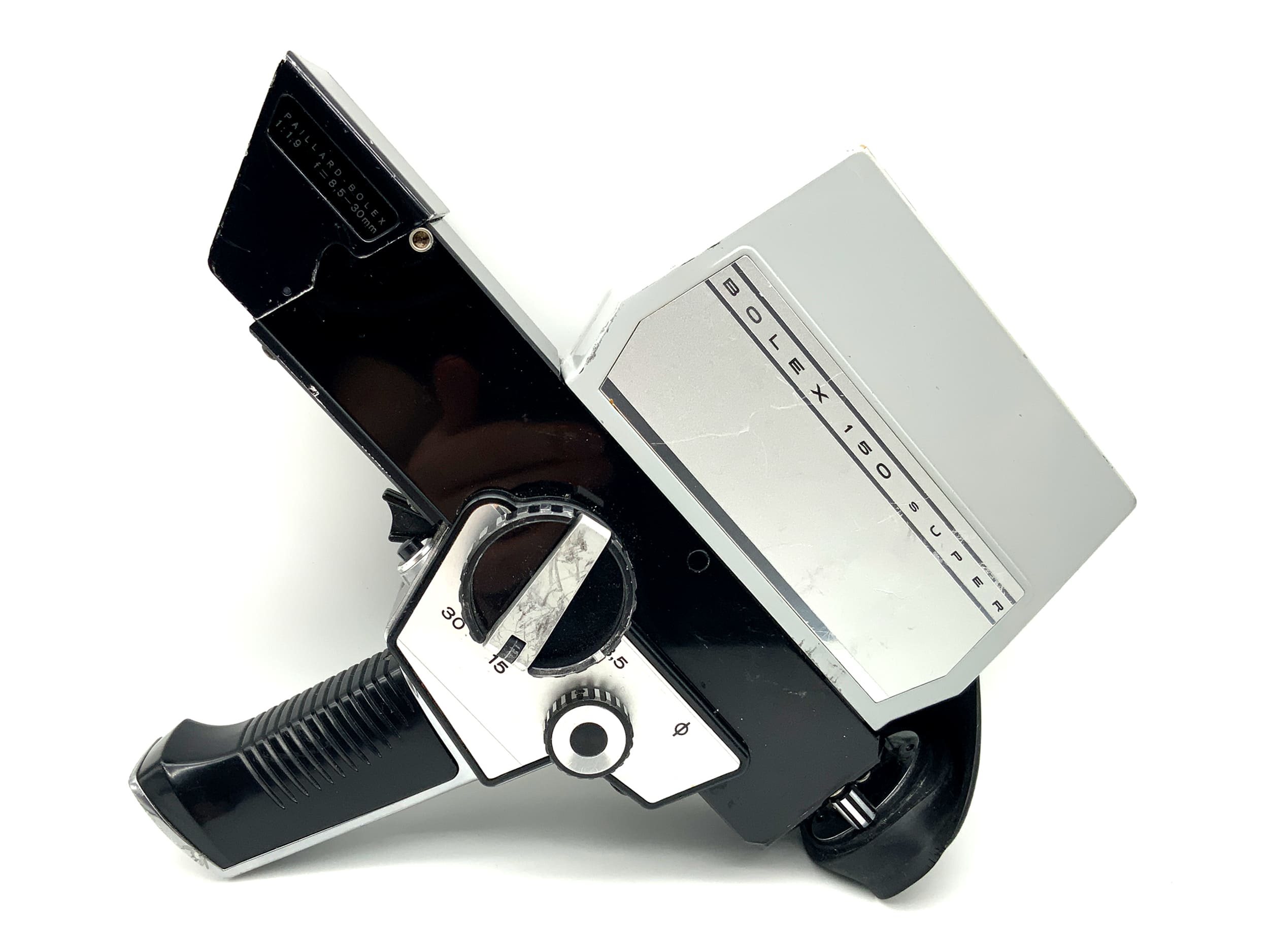 Bolex Paillard 150 Super Filmkamera mit 1:1.9 f=8.5-30mm Super 8 Schmalfilm