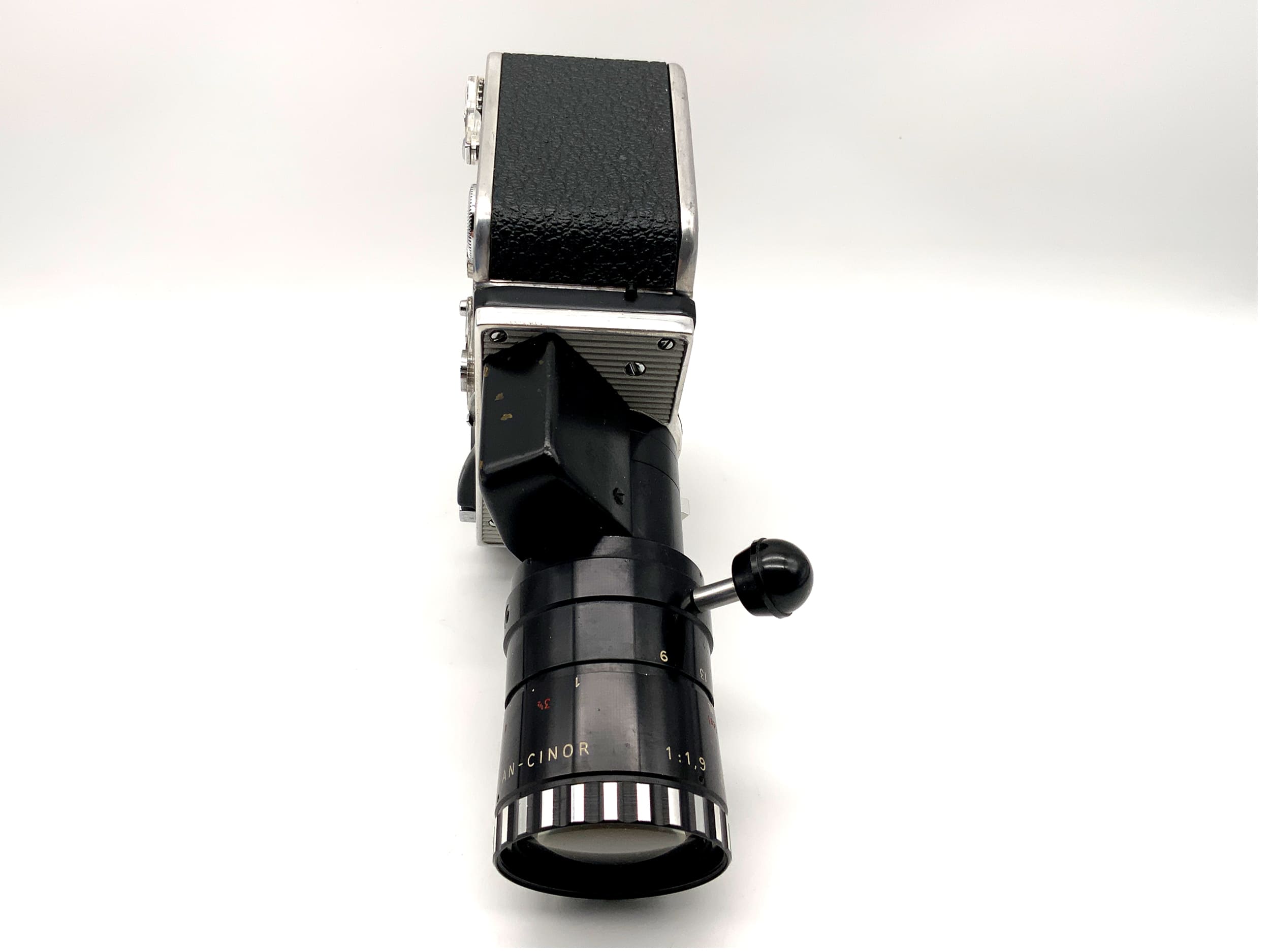 Bolex Paillard Zoom Reflex P2 Filmkamera mit 1:1.9 f=9-30mm mit Griff Doppel 8mm