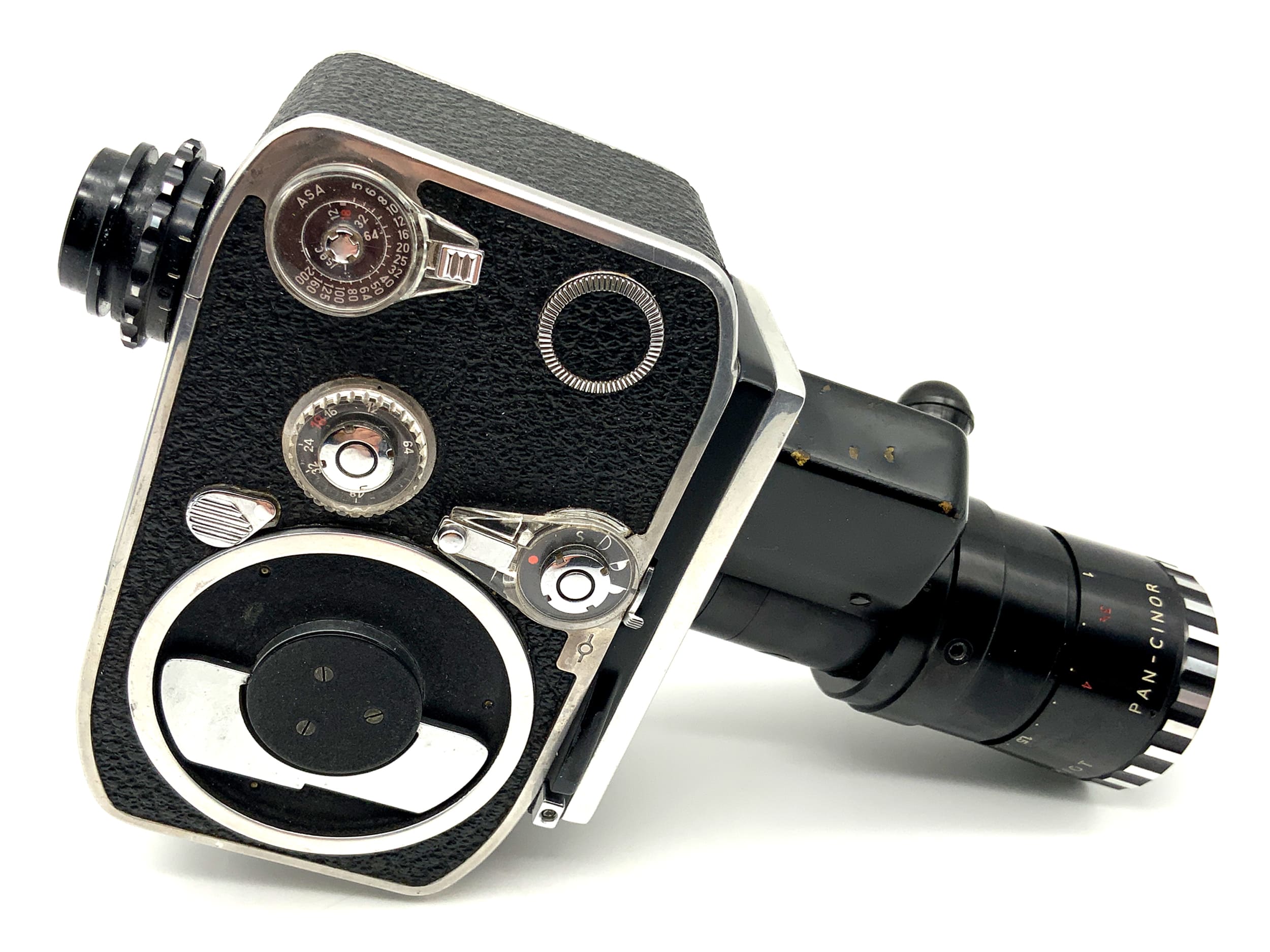 Bolex Paillard Zoom Reflex P2 Filmkamera mit 1:1.9 f=9-30mm mit Griff Doppel 8mm