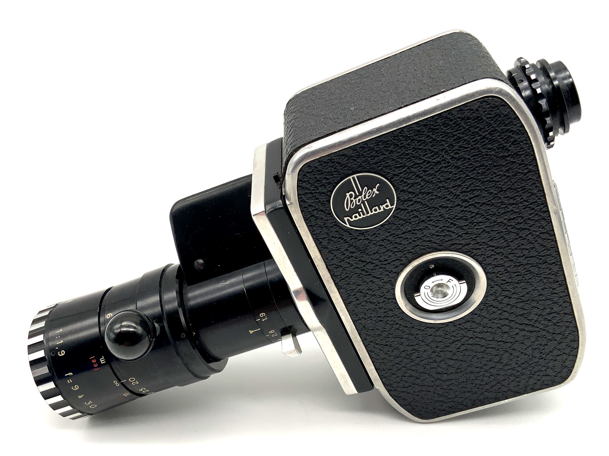 Bolex Paillard Zoom Reflex P2 Filmkamera mit 1:1.9 f=9-30mm mit Griff Doppel 8mm