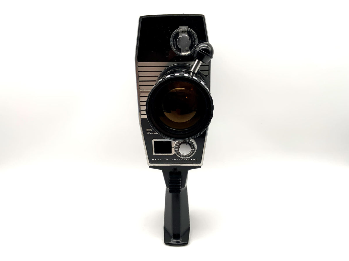Bolex Paillard Zoom Reflex P4 automatic Filmkamera mit 1:1.9 f=9-36mm Doppel 8mm
