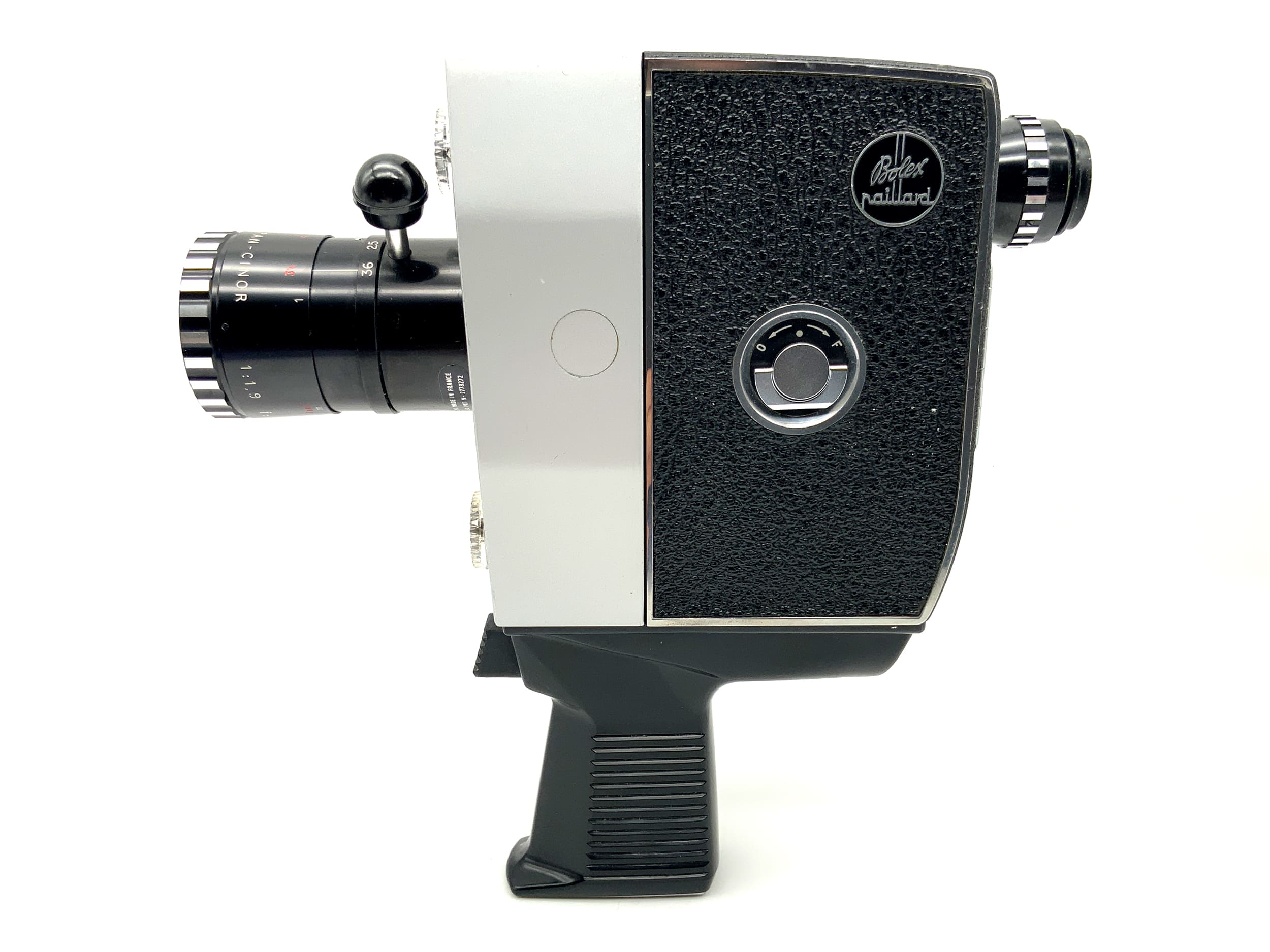 Bolex Paillard Zoom Reflex P4 automatic Filmkamera mit 1:1.9 f=9-36mm Doppel 8mm