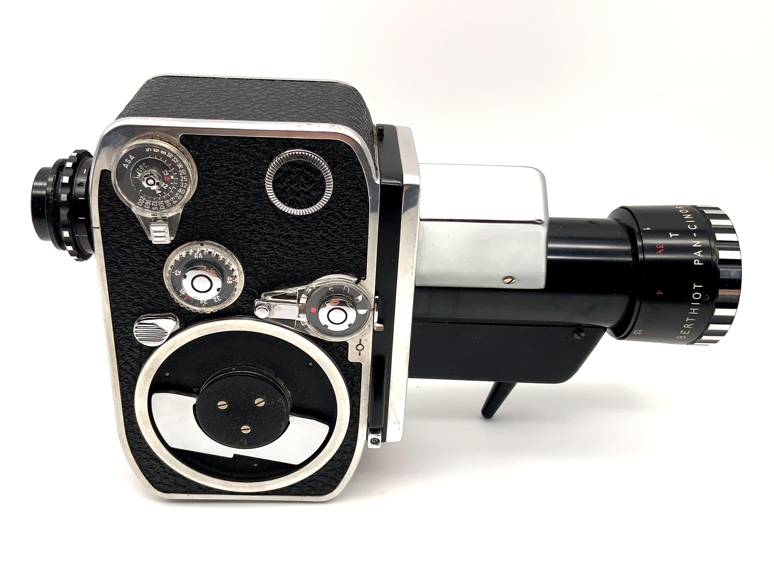 Bolex Paillard Zoom Reflex P1 Filmkamera mit 1:1.9 f=8-40mm mit Griff Doppel 8mm