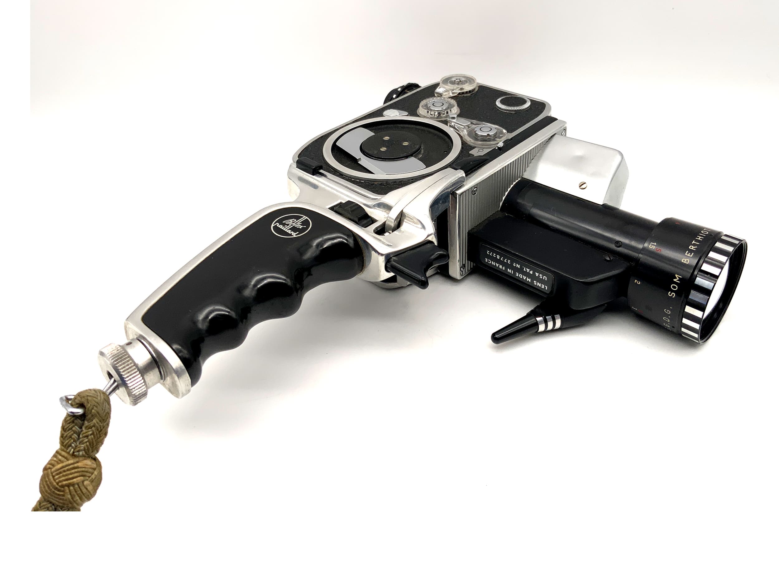 Bolex Paillard Zoom Reflex P1 Filmkamera mit 1:1.9 f=8-40mm mit Griff Doppel 8mm