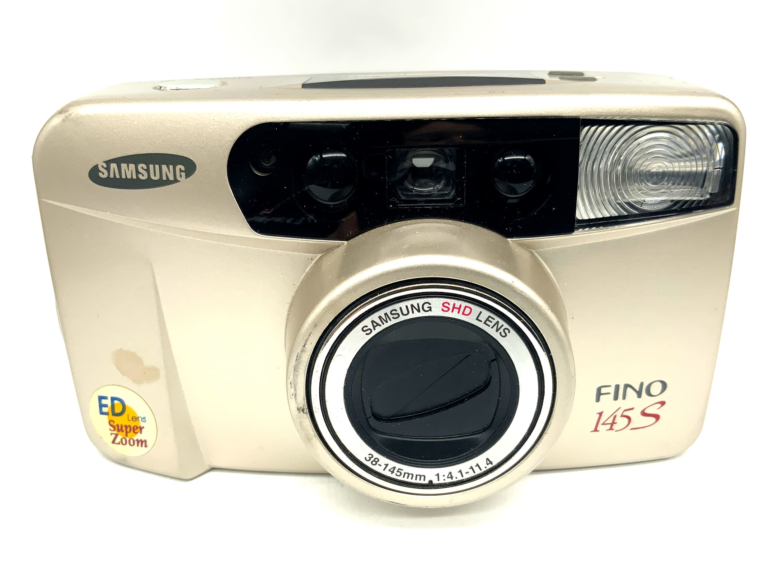 Samsung Fino 145 S Point&Shoot mit SHD Lens 38-145mm 1:4.2-11.4 Analogkamera