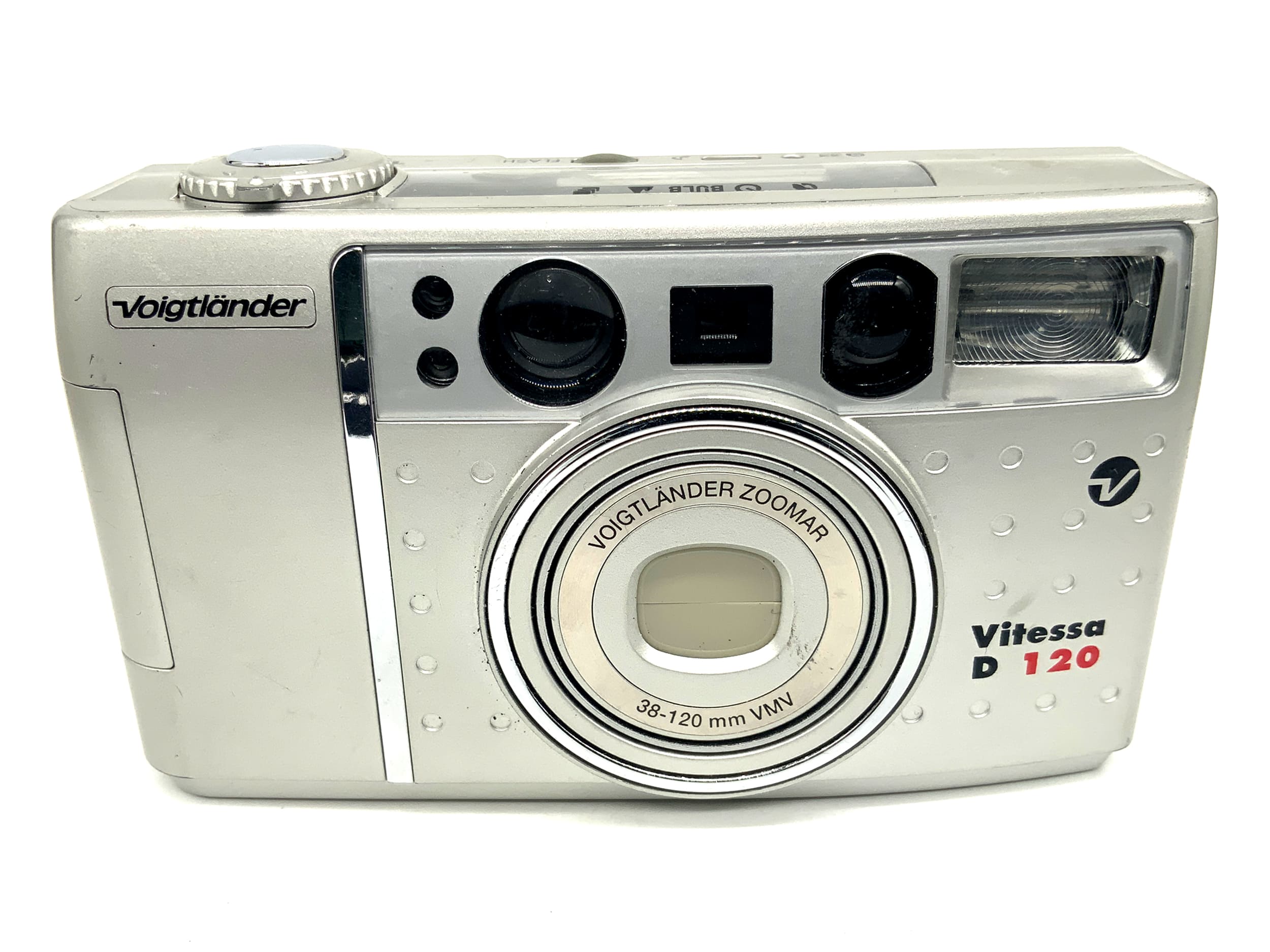 Voigtländer Vitessa D 120 Point&Shoot mit Zoomar 38-120mm VMV Analogkamera