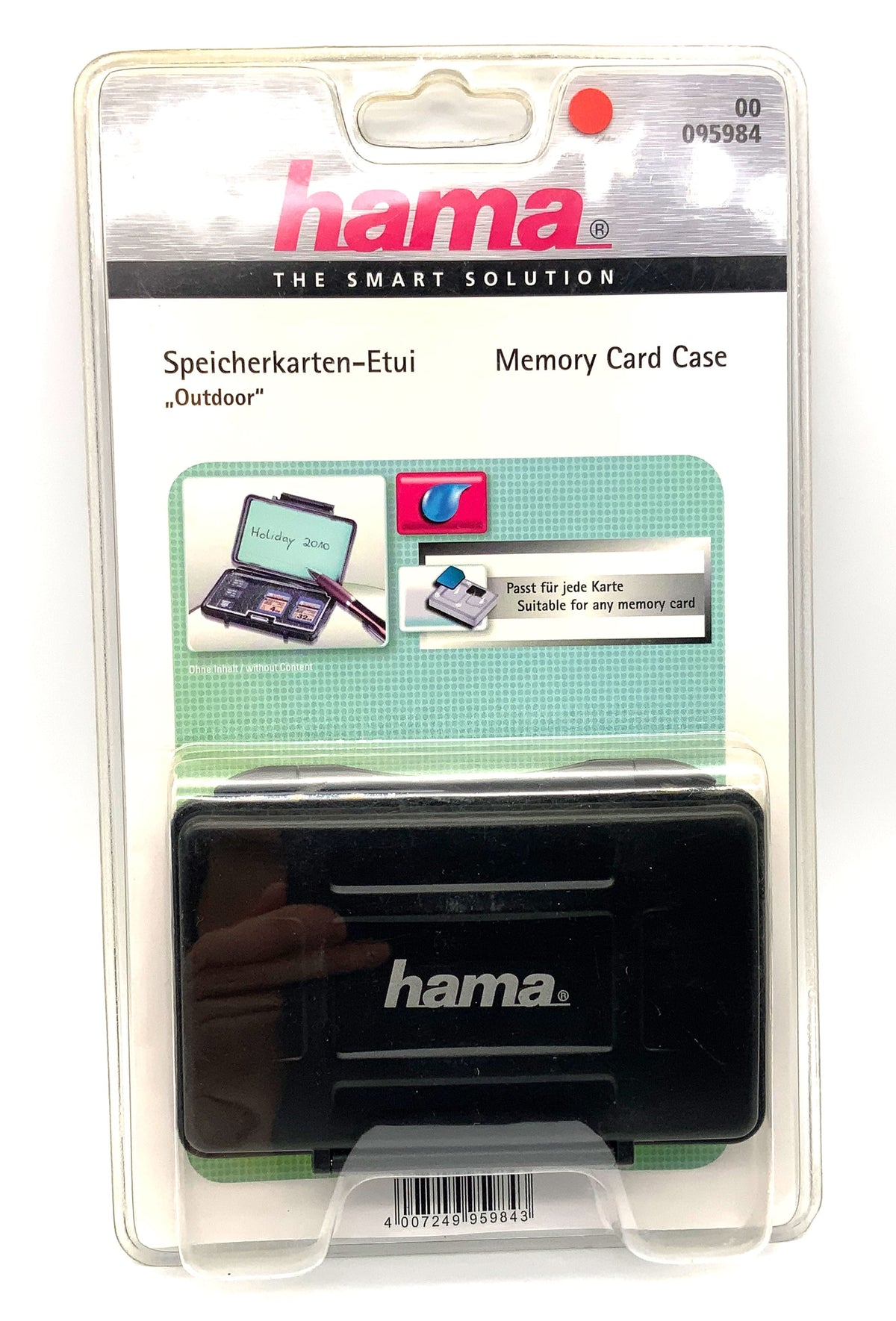 Hama Speicherkarten Etui Tasche Schwarz OVP
