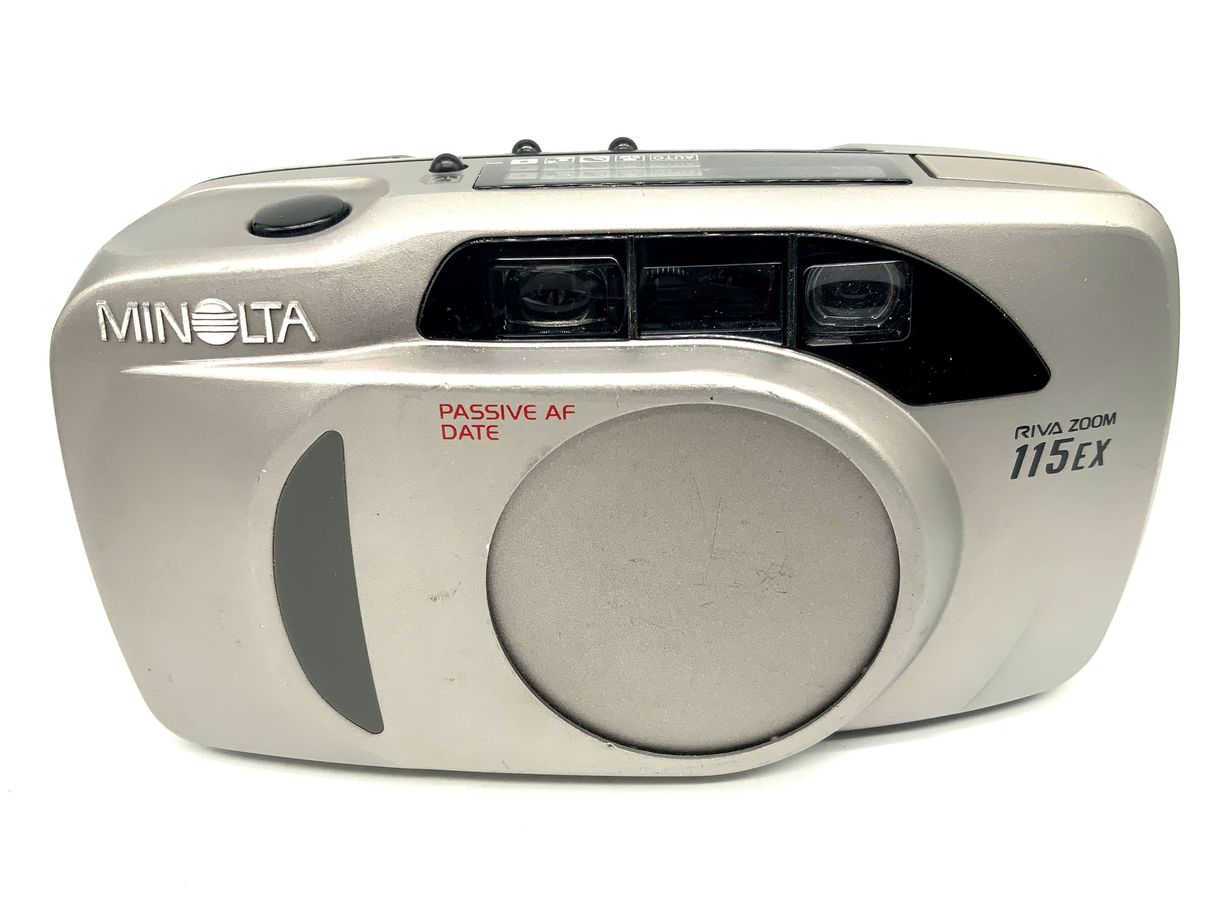 Minolta Riva Zoom 115 EX Point&Shoot mit aspherical zoom 38-115mm Macro
