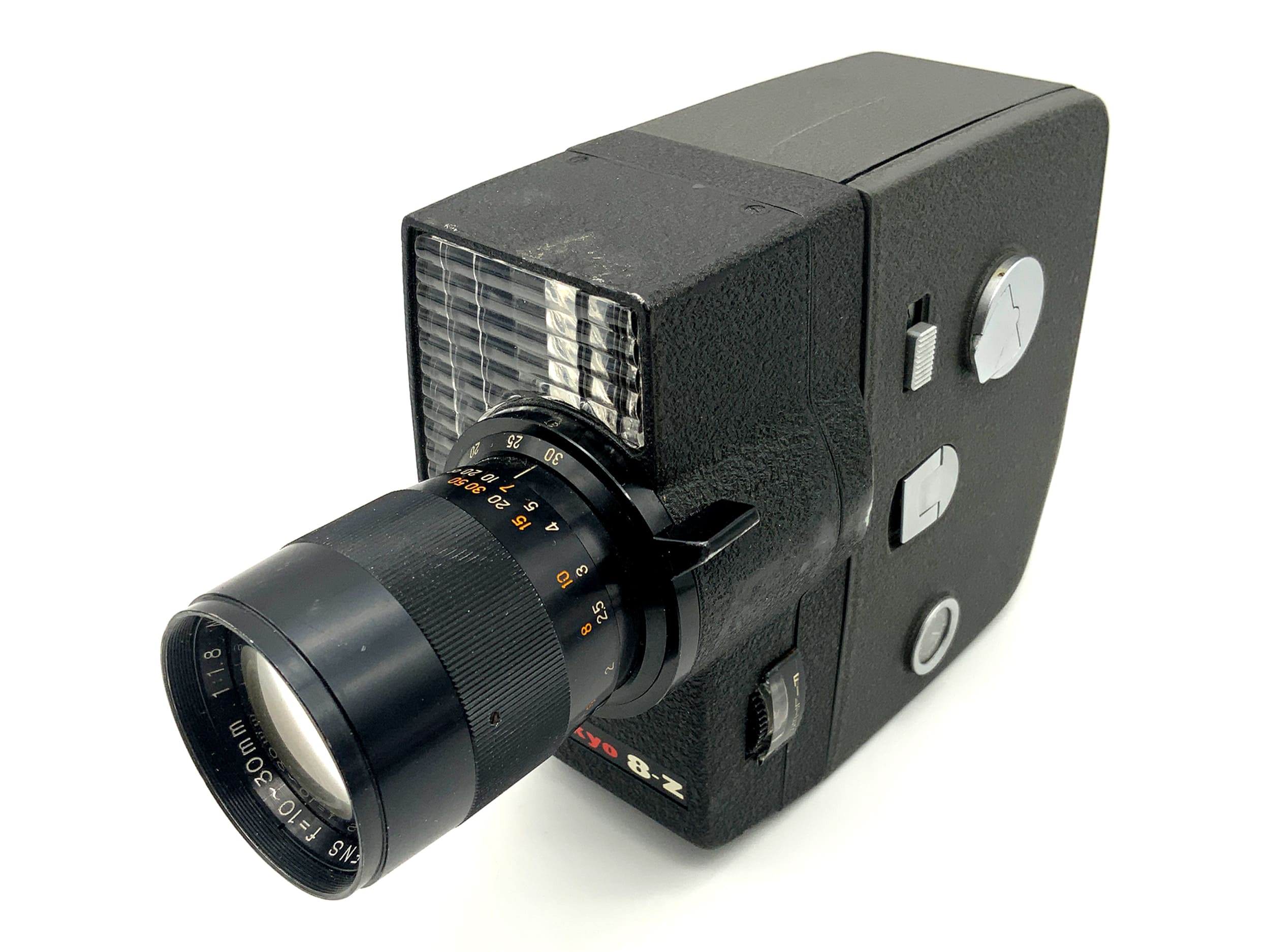 Sankyo 8-Z Filmkamera mit Zoom Lens f=10-30mm 1:1.8 Doppel 8mm Schmalfilm