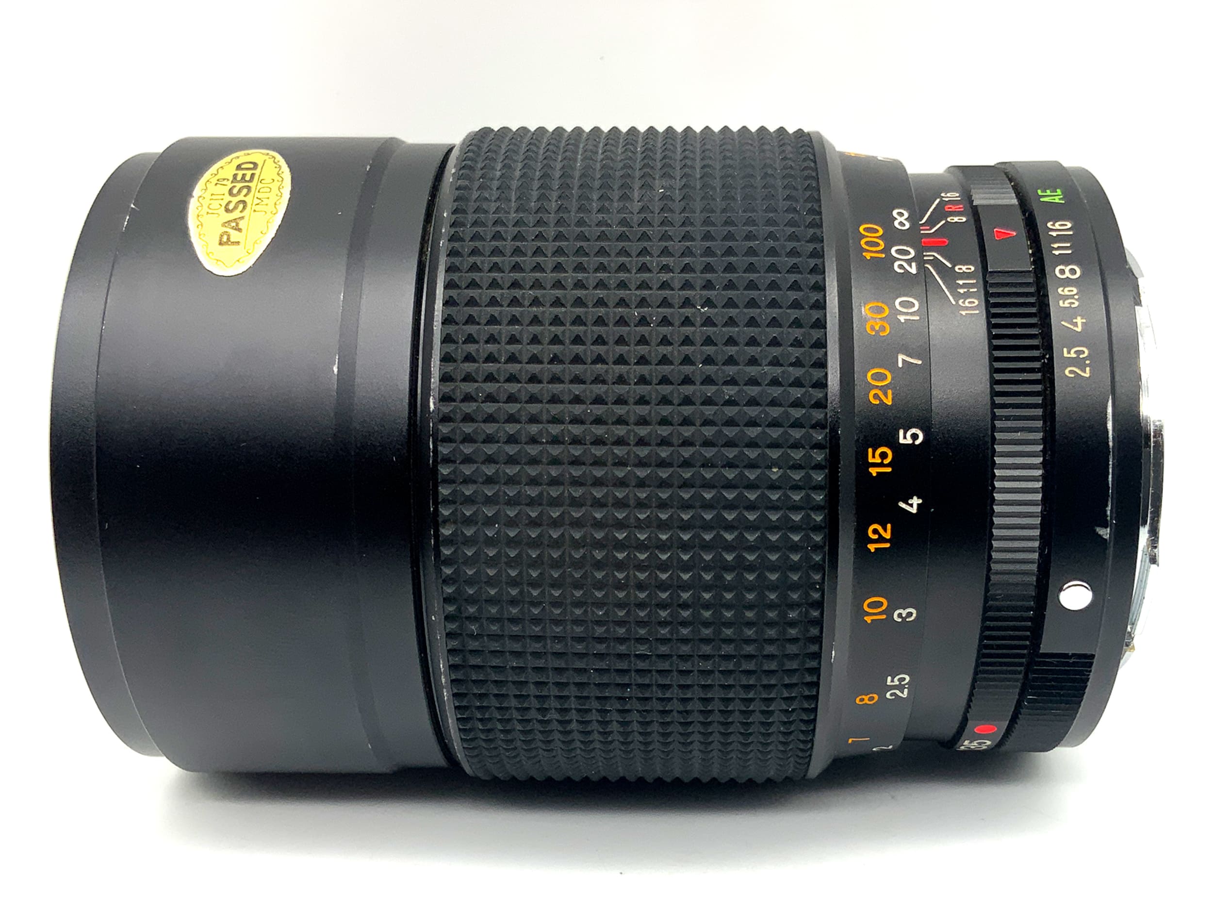 Konica 135mm 1:2.5 Hexanon AR prime lens (Konica AR)