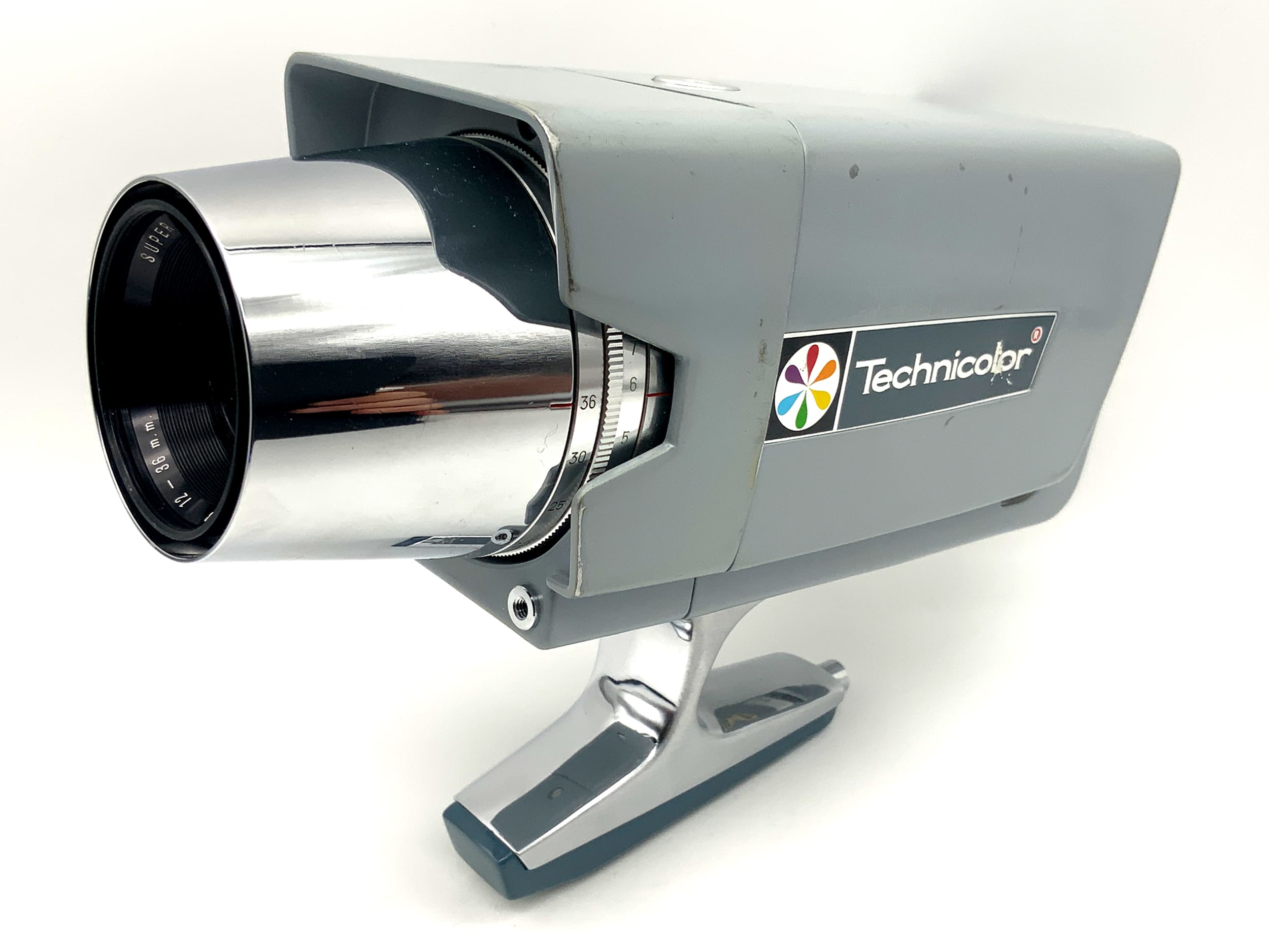 Technicolor Mark Ten Filmkamera mit Technor 1:1.8 12-36mm Instant Load Super 8