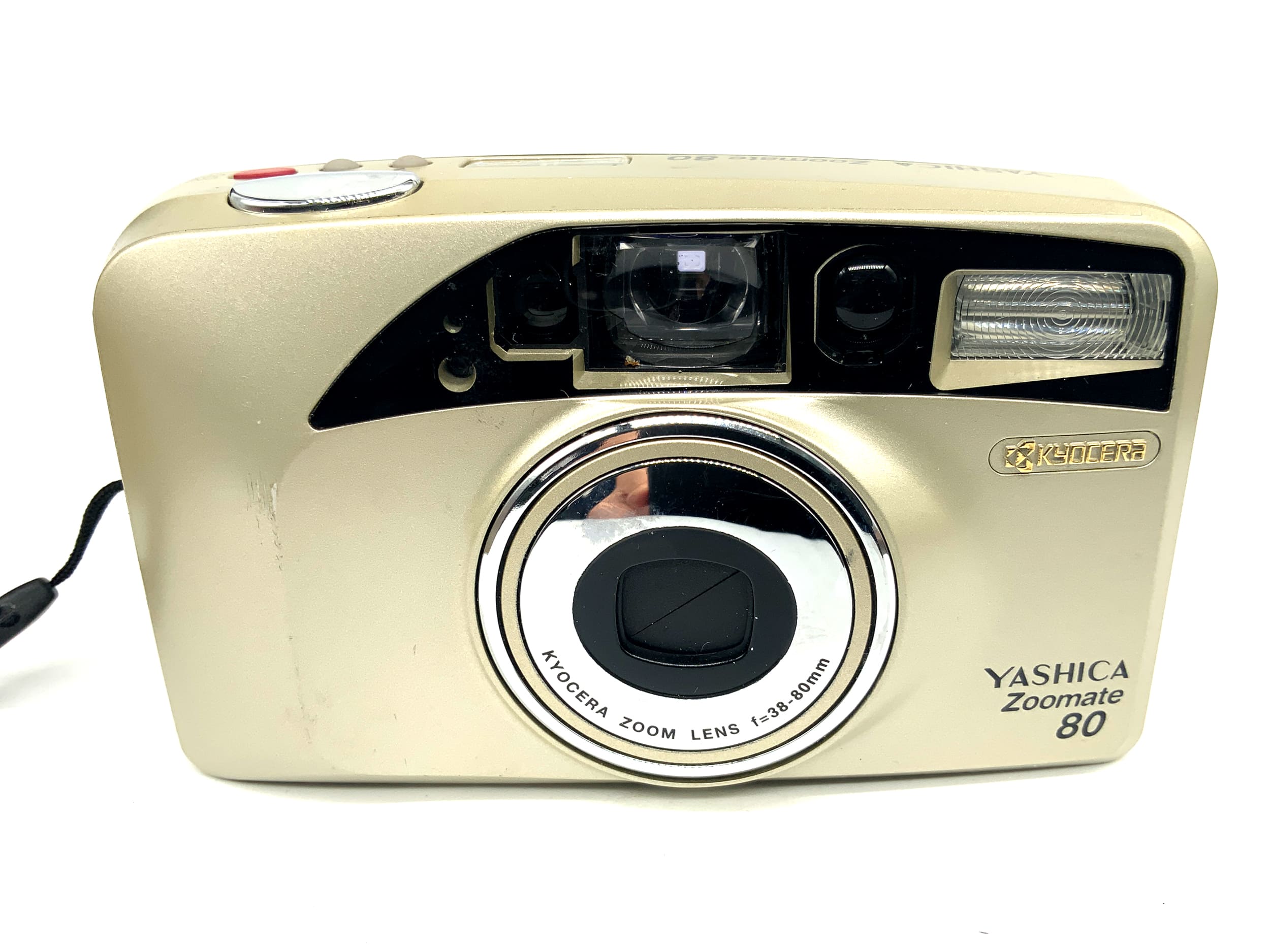 Yashica Zoomate 80 Point&Shoot mit 38-80mm Kompaktkamera Analogkamera