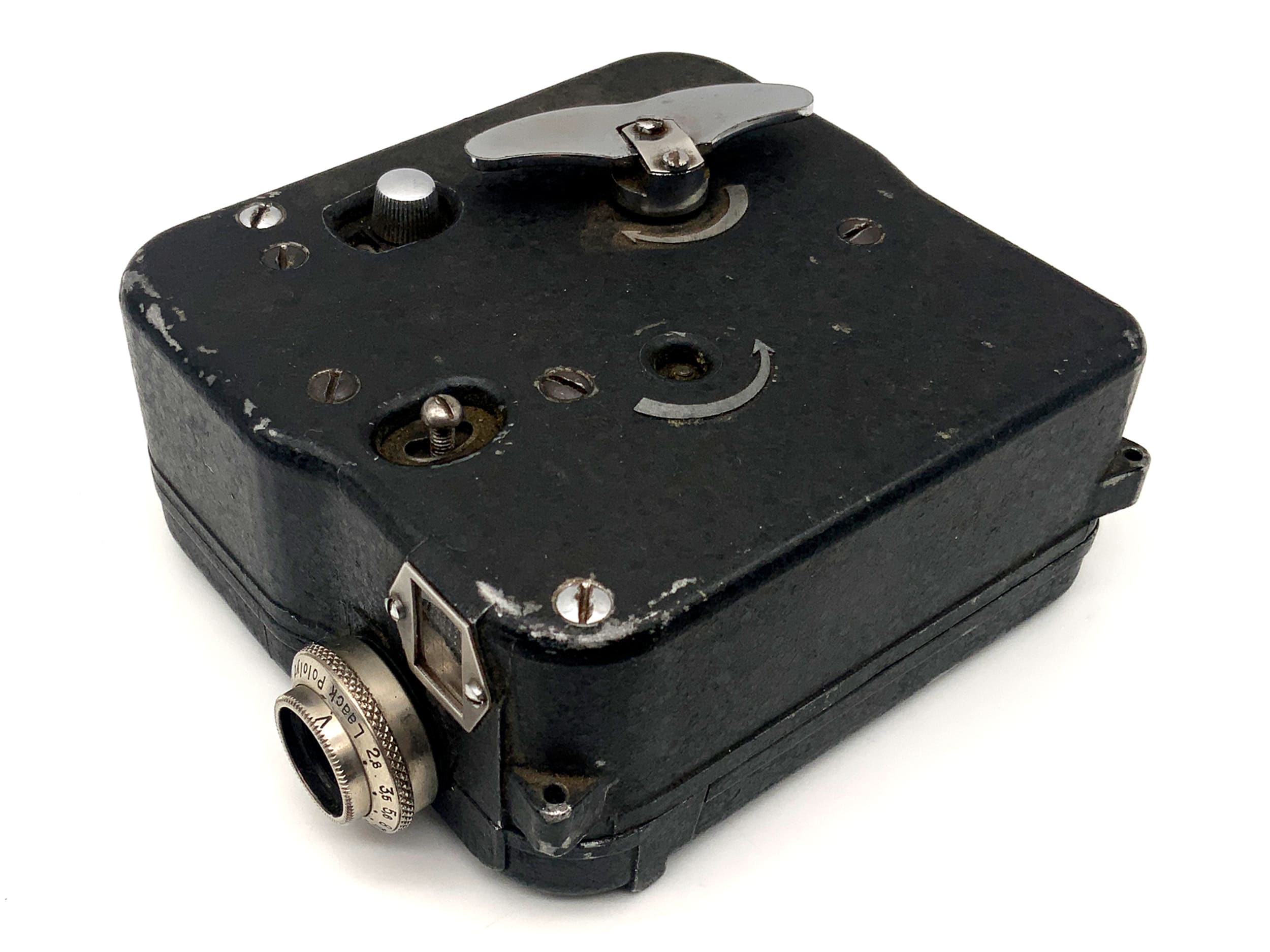 Pathex Düsseldorf Kamera Filmkamera mit Laack Pololyt 1:2.8 f=2cm 16mm