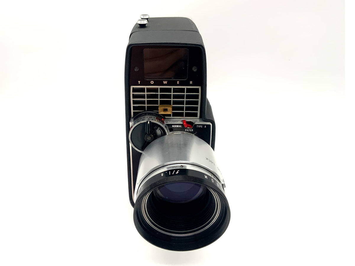 Tower Varizoom Filmkamera mit f/1.8 9-27mm Doppel 8mm Schmalfilm movie camera