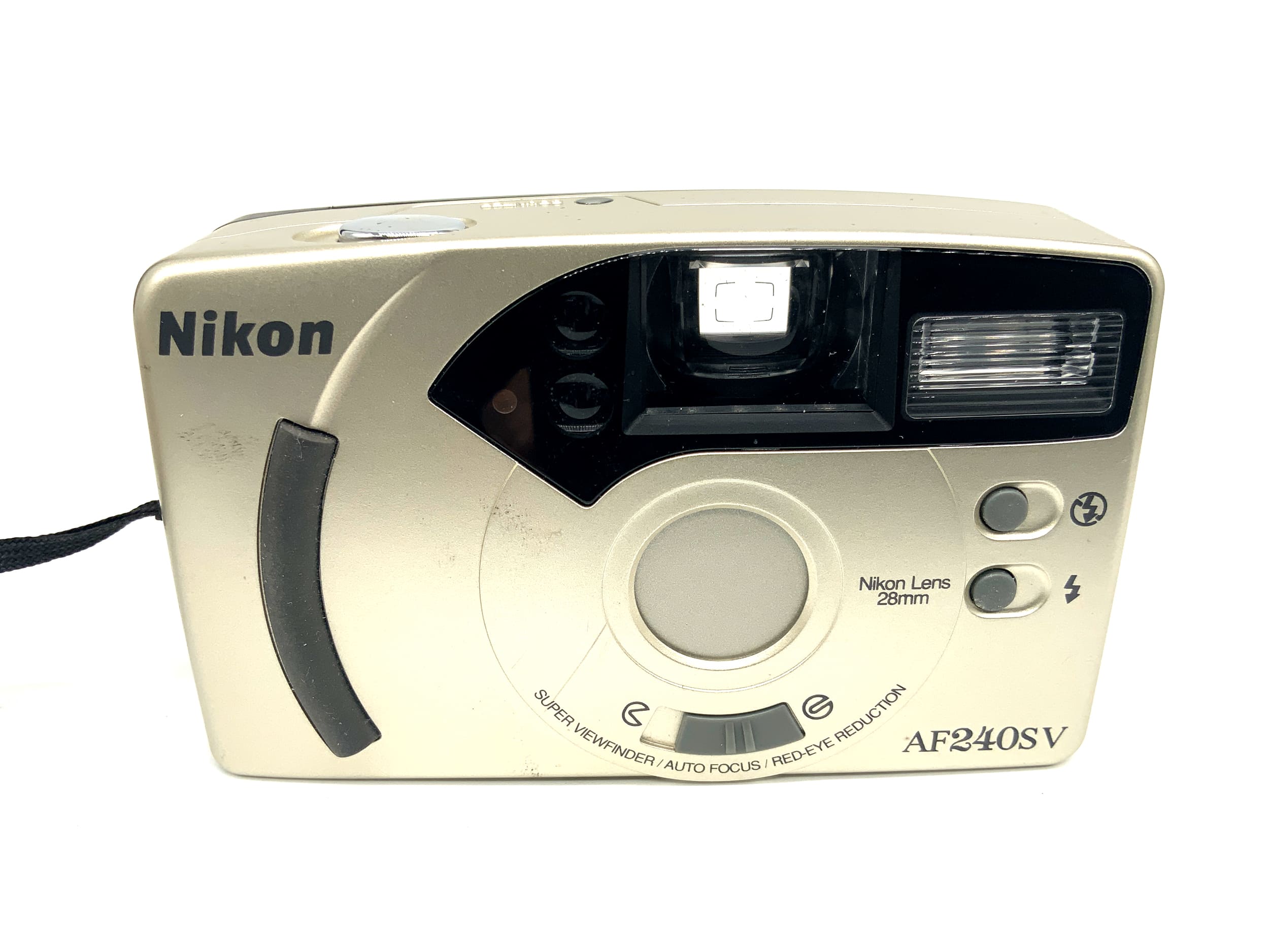 Nikon AF240SV Point&Shoot mit Nikon Lens 28mm Kompaktkamera Analogkamera