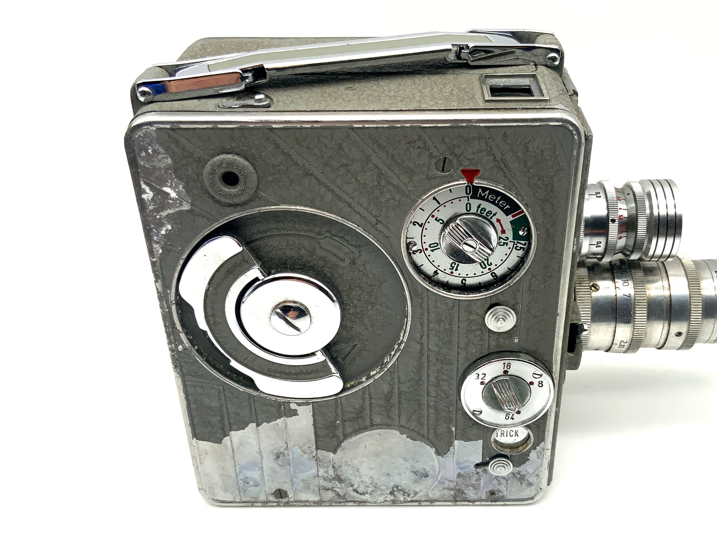 Braun Nizo S2T Filmkamera mit Anastigmat 1:2.8 50mm Doppel 8mm Schmalfilm