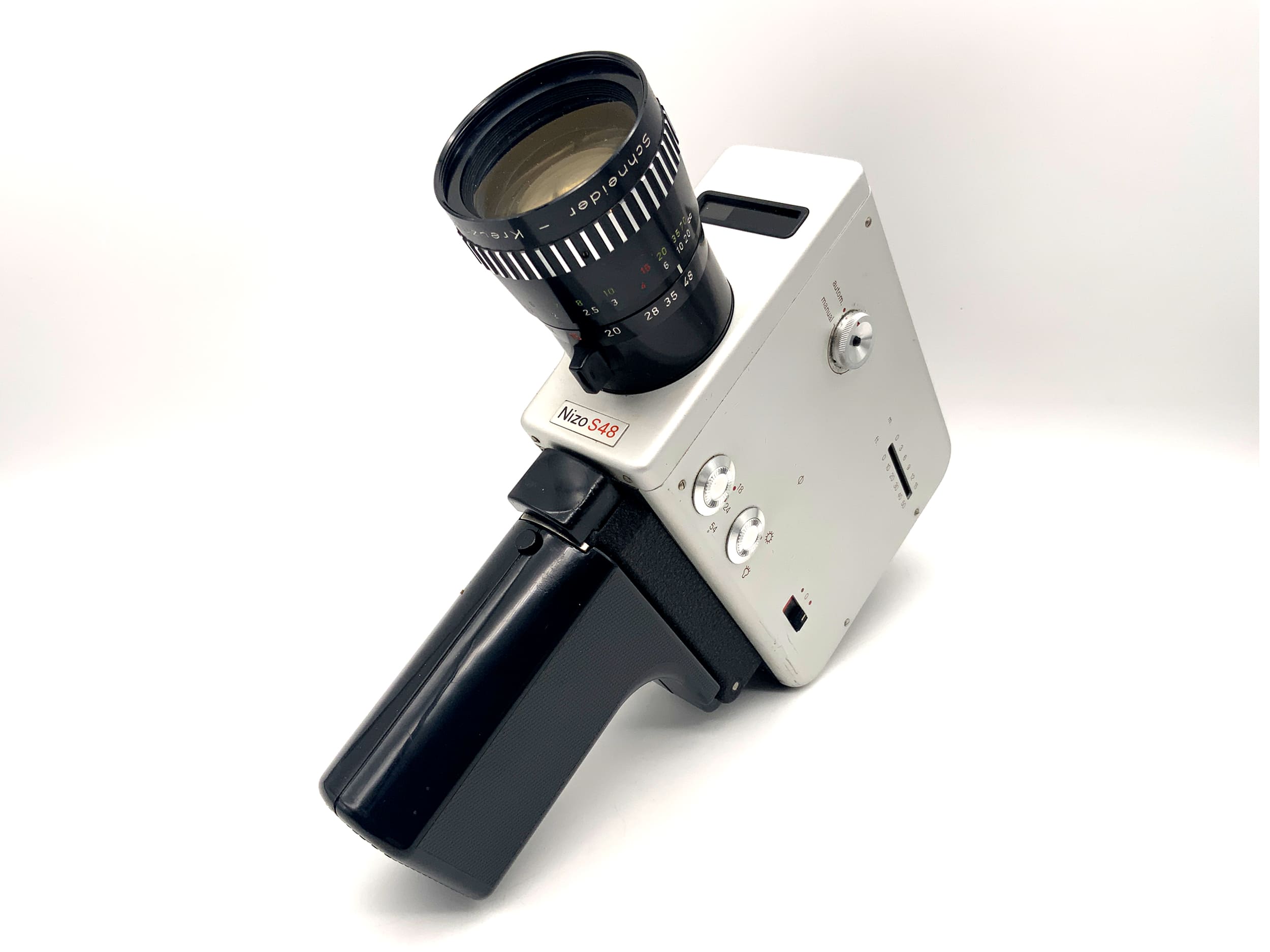 Braun Nizo S48 Filmkamera mit Variogon 1:1.8/8-48mm Super 8 Schmalfilm