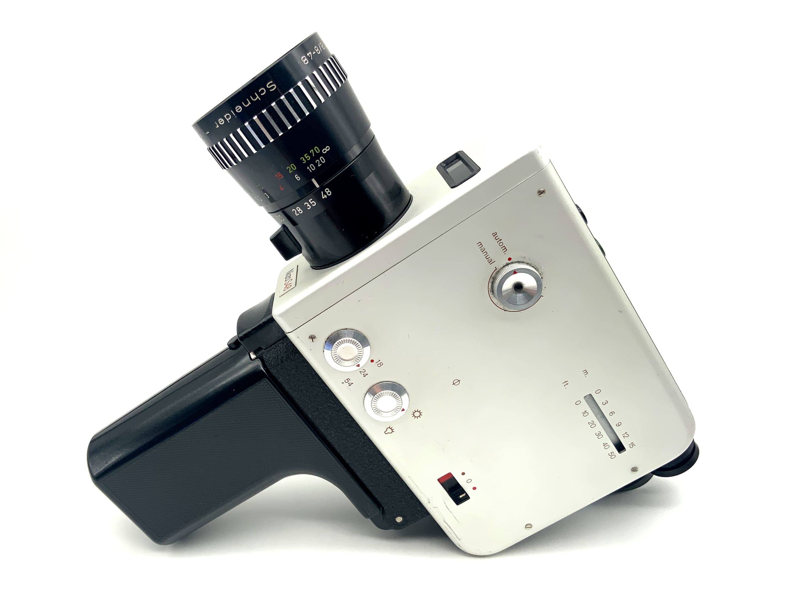 Braun Nizo S48 Filmkamera mit Variogon 1:1.8/8-48mm Super 8 Schmalfilm