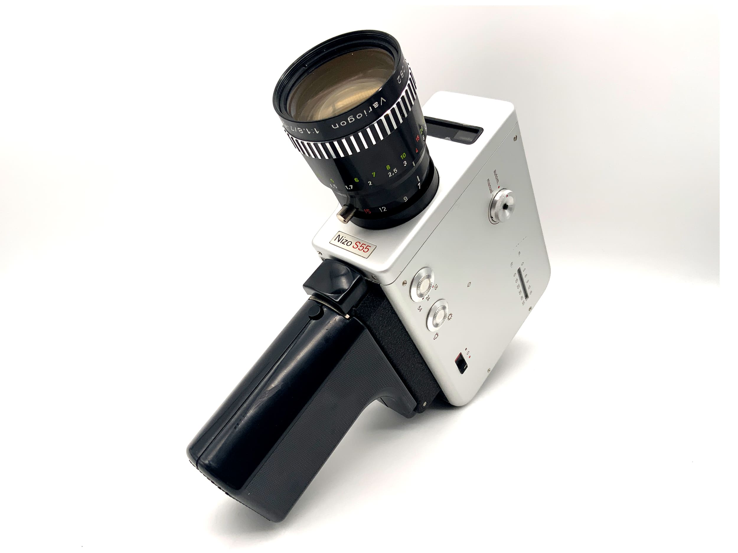 Braun Nizo S55 Filmkamera mit Variogon 1:1.8/7-56mm Super 8 Schmalfilm