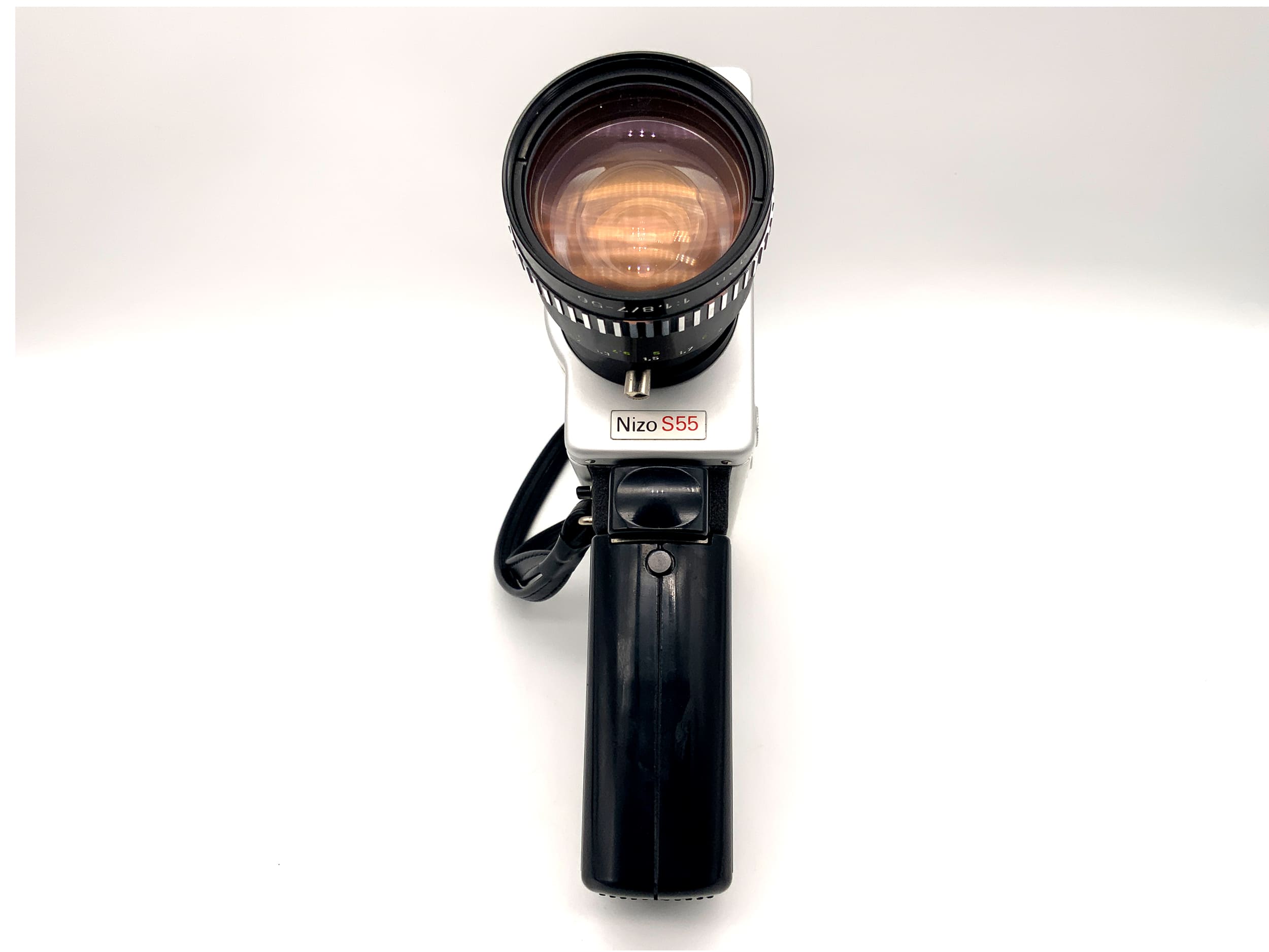 Braun Nizo S55 Filmkamera mit Variogon 1:1.8/7-56mm Super 8 Schmalfilm