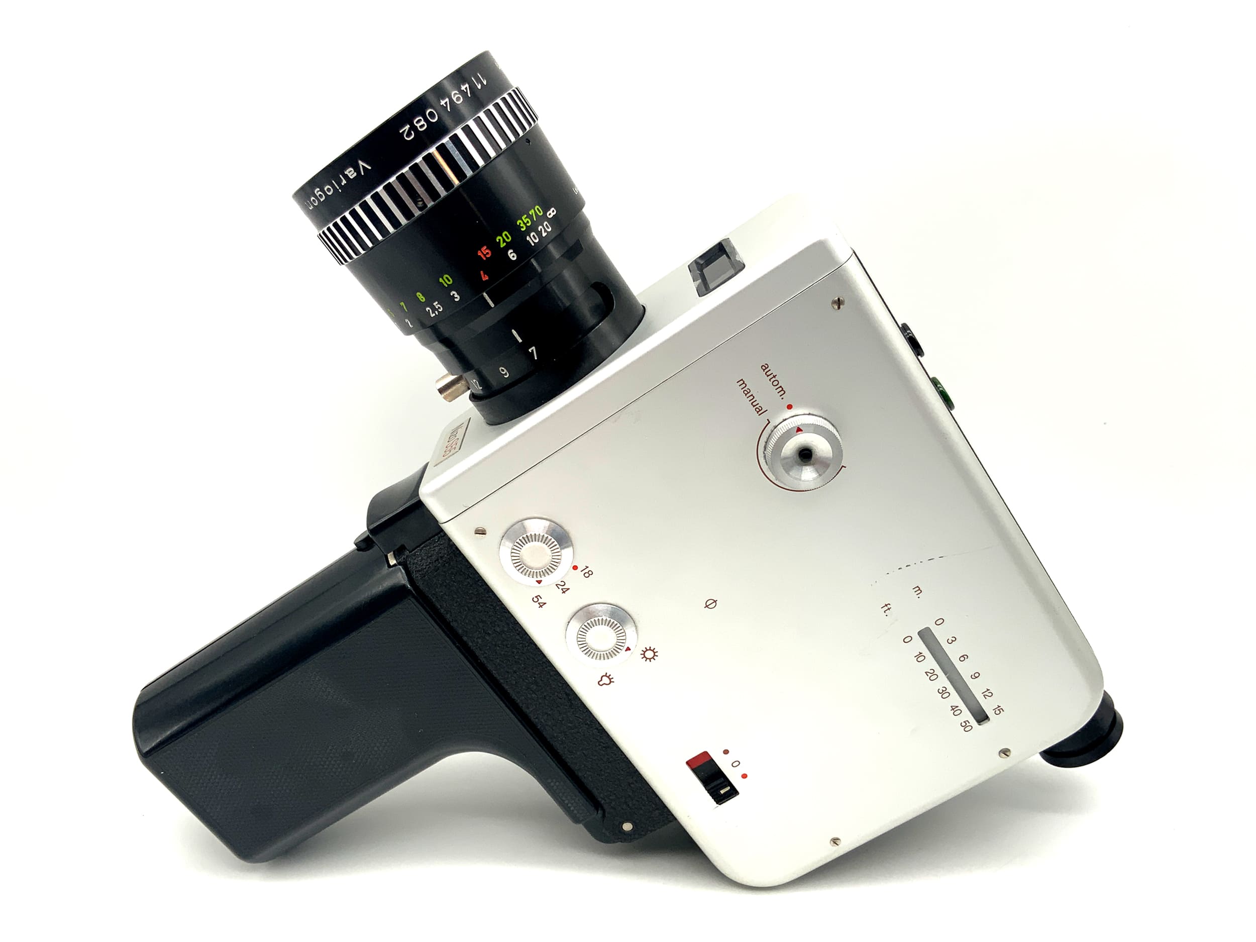 Braun Nizo S55 Filmkamera mit Variogon 1:1.8/7-56mm Super 8 Schmalfilm